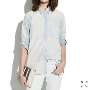 🌟HP🌟Madewell | Perfect Chambray Denim Top